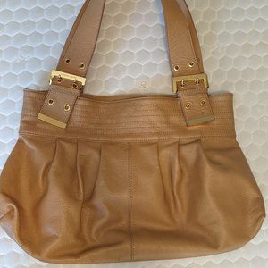 Charles David Genuine Leather Shoulder Bag